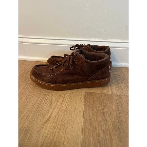 IPath Brown Suede Cats Chukka Skate Sneakers Y2K Men's Size 13 - Picture 1 of 5